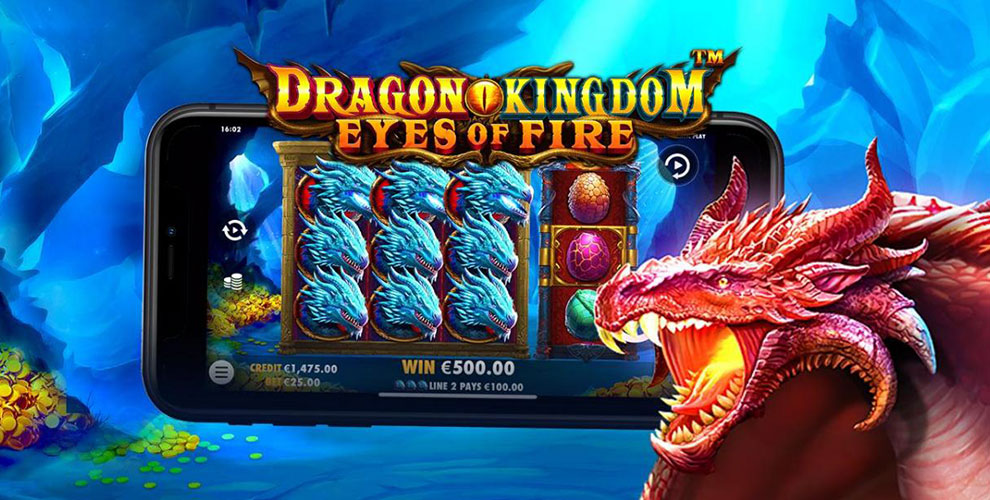 Draghi di ghiaccio e fuoco nella nuova slot Dragon Kingdom – Eyes of Fire