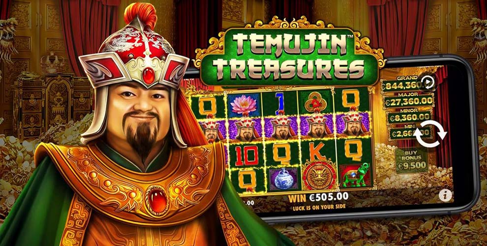 La nuova slot machine Temujin Treasures di Pragmatic Play