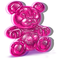 gummy-bears-pink